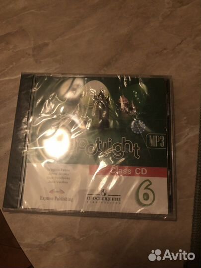 Аудиодиск новый Английский язык, Spotlight 6 кл