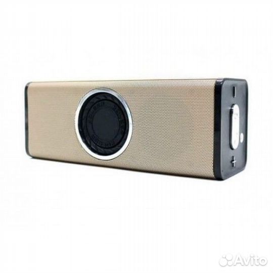 Колонка Bluetooth MP3 Koleer SU-H5 gold