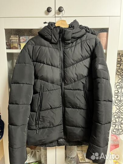 Пуховик зимний Tom Tailor чёрный