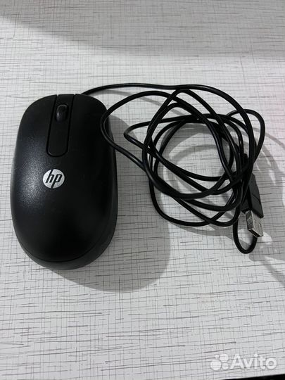 Компьютерная мышь HP проводная оптическая