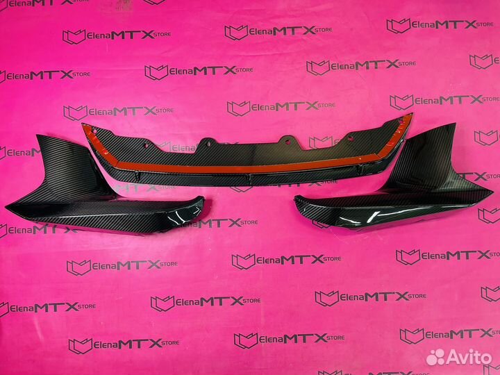 Сплиттер BMW M5 F90 дорест сухой карбон