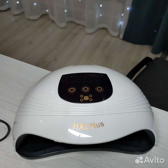 Уф лампа для ногтей, на две руки