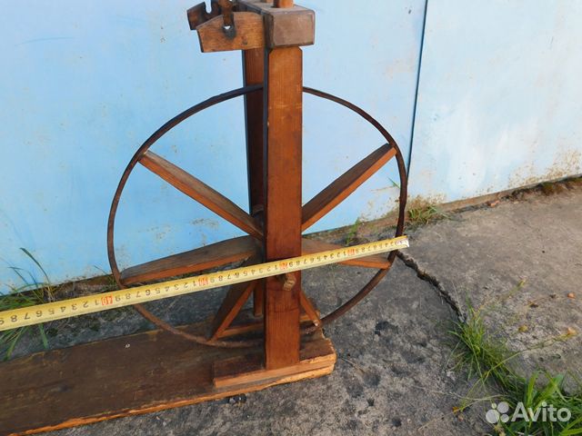 Старинная, ручная прялка-скально ри, в интерьер и