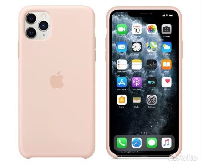 Оригинал Silicone Case для iPhone 11 Pro Max *Pink