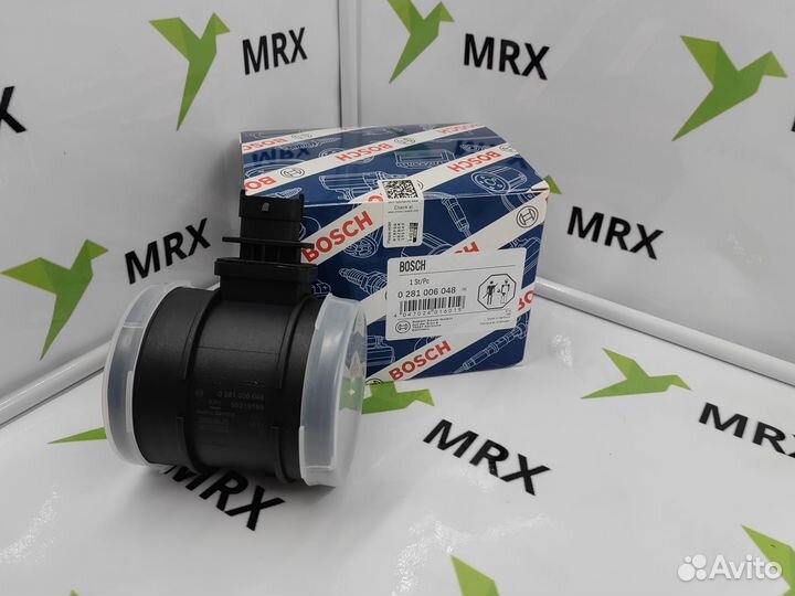 Датчик массового расхода воздуха 0281006048