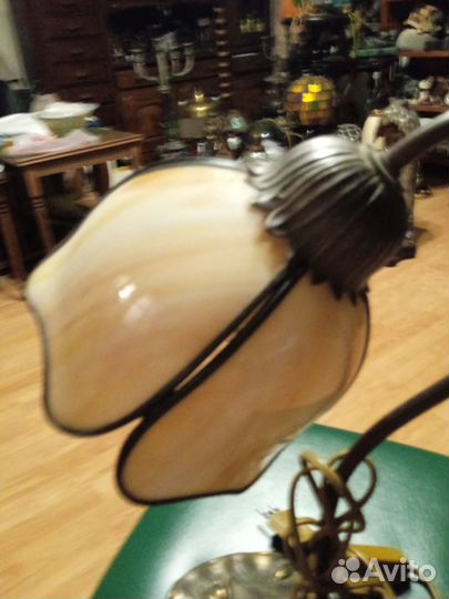 Лампы настольные пара бронза