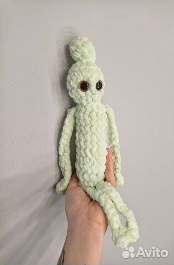 Игрушка вязаная инопланетяне