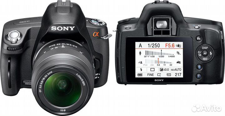 Зеркальный фотоаппарат Sony Alpha dslr-A290 Kit
