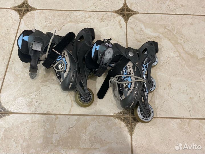 Роликовые коньки детские раздвижные