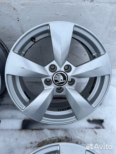 Литые диски Skoda 5х100 R15