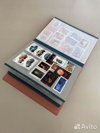 Почтовые марки СССР в альбоме