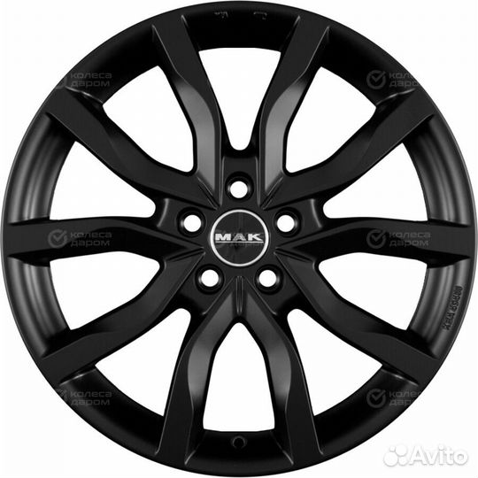 Диск MAK koln 8xR18 5x112 ET25 DIA66.45 чёрный мат