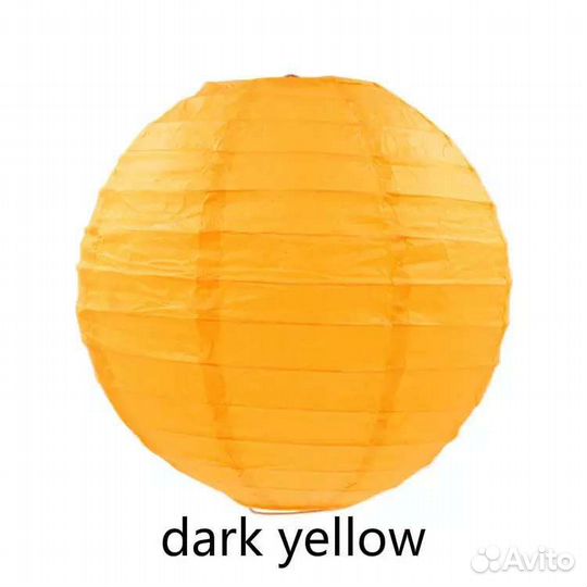 Люстра-шар из рисовой бумаги