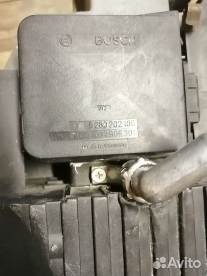 Датчик расхода воздуха bosch 37906301 с фильтром