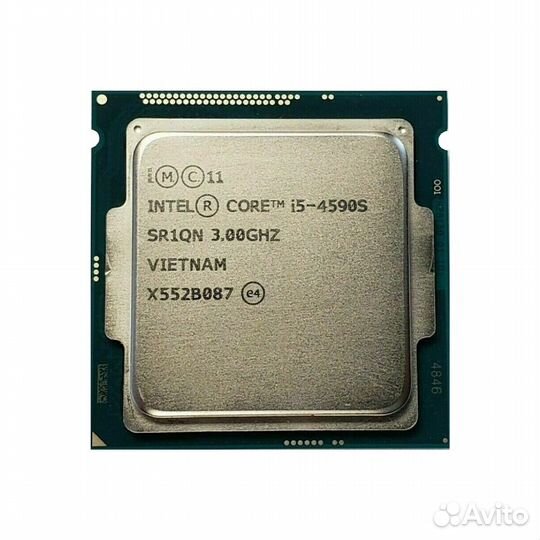 Сокет 1150 Intel Core i5-4590S SR1QN