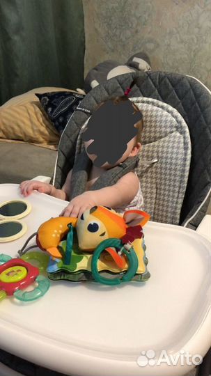 Стульчик для кормления happy baby