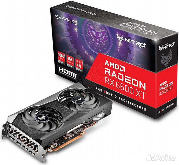 Видеокарта rx 6600xt sapphire