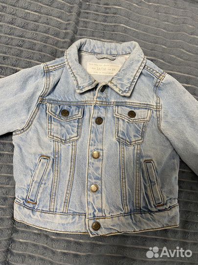 Джинсовая куртка zara 86
