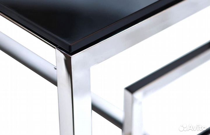 Черное стекло на стол