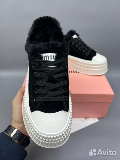 Кеды Miu Miu зимние