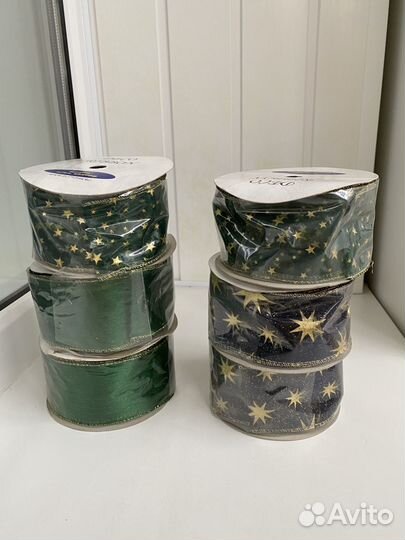 Лента декоративная, лента подарочная