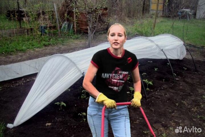 Замечательный парник для урожая длинна 4м доставка