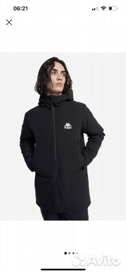 Пальто утепленное мужское kappa