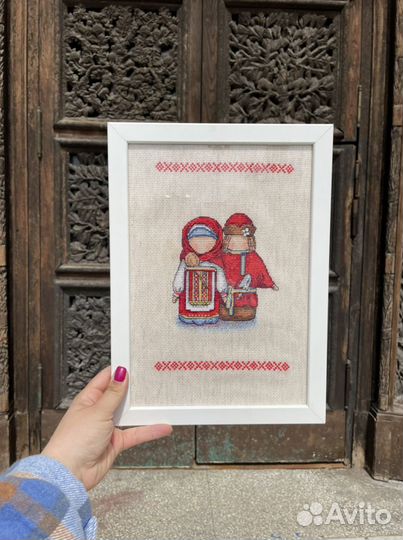 Картина вышитая крестом