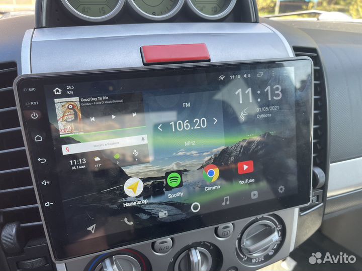 Магнитола Ford Ranger 2 / Mazda BT-50 Teyes