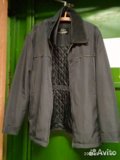 Куртка мужская весенняя двухбортная