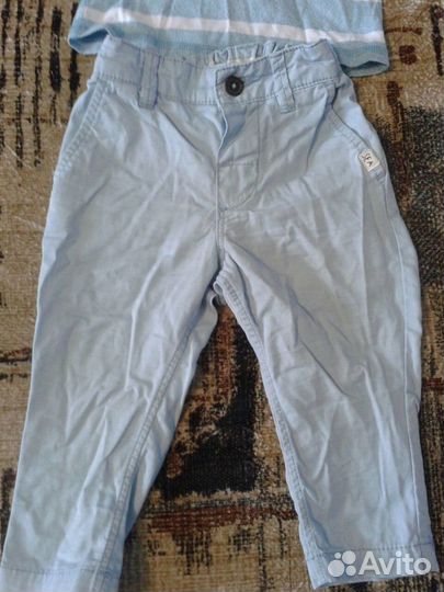 Комплект брюки и футболка H&M 74р