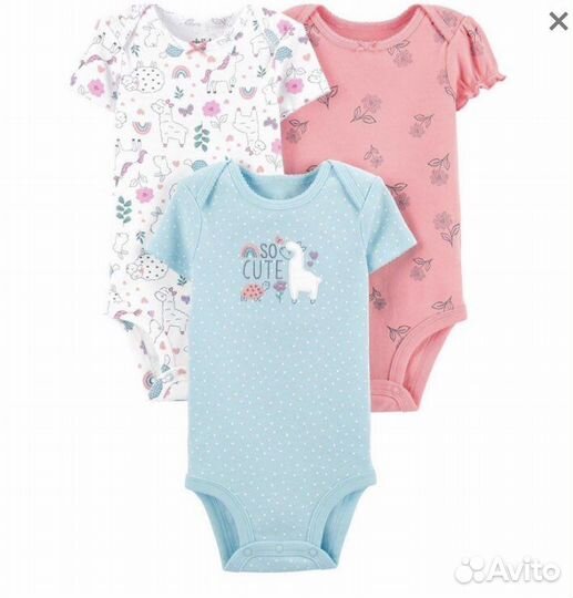 Набор боди Carters(сша), Newborn