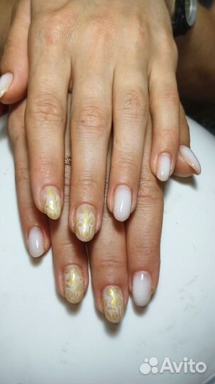 Мастер маникюра,маникюр+укрепление+покрытие