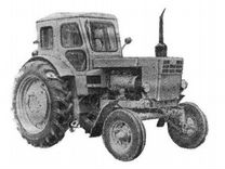 Трактор ЛТЗ Т-40M, 1987