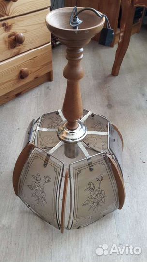 Люстра потолочная бу