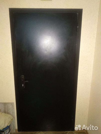 Дверь входная металлическая бронь /бу левая