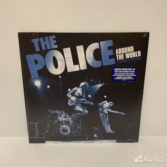 Police - Around The world (blue vinyl) LP+DVD