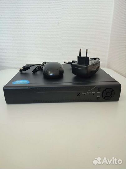 Регистратор для видеонаблюдения 4 канала с онлайн