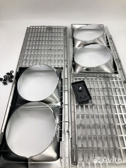 Решетка облицовки радиатора хром ваз-2106