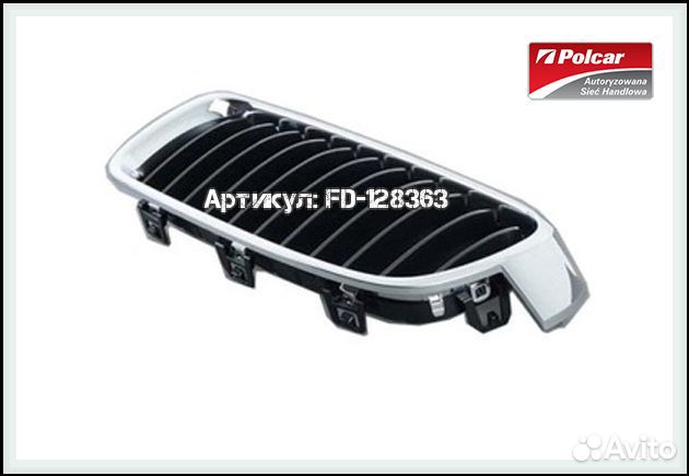 Решетка радиатора левая бмв F30 3 series