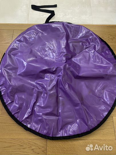 Тюбинг ватрушка смайлики