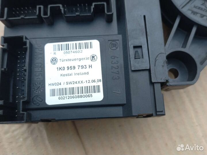 VW (03-10) мотор 1K0959793H стеклоподъёмника левый