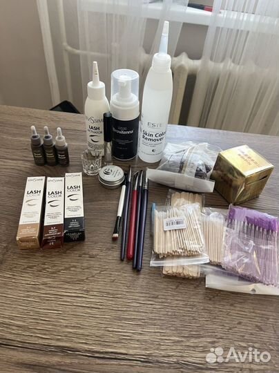 Набор материалов для бровиста хна краска кисти