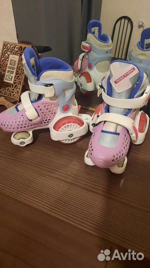 Ролики детские четырехколесные