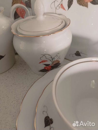 Чайный сервиз гдр Кахла