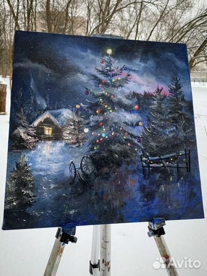 Картина маслом на холсте