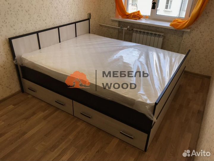 Кровать двупсальная