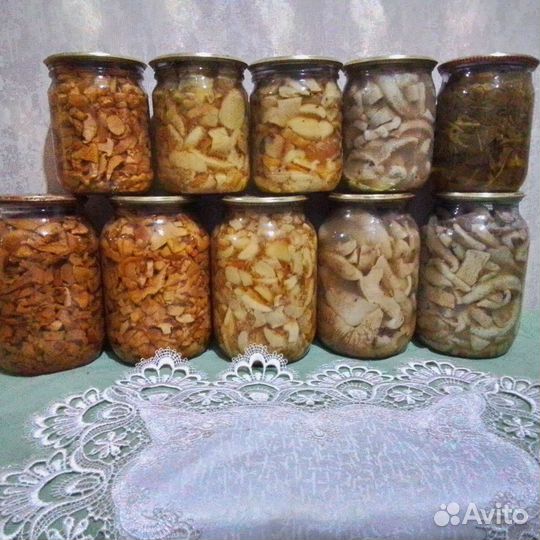 Грибы маринованные.Щавель