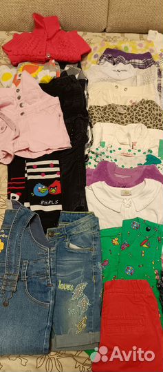 Одежда для девочки пакетом 98