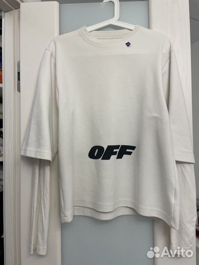 Лонгслив off white оригинал